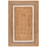 Natural Fiber Hand Woven Natural Area Rug