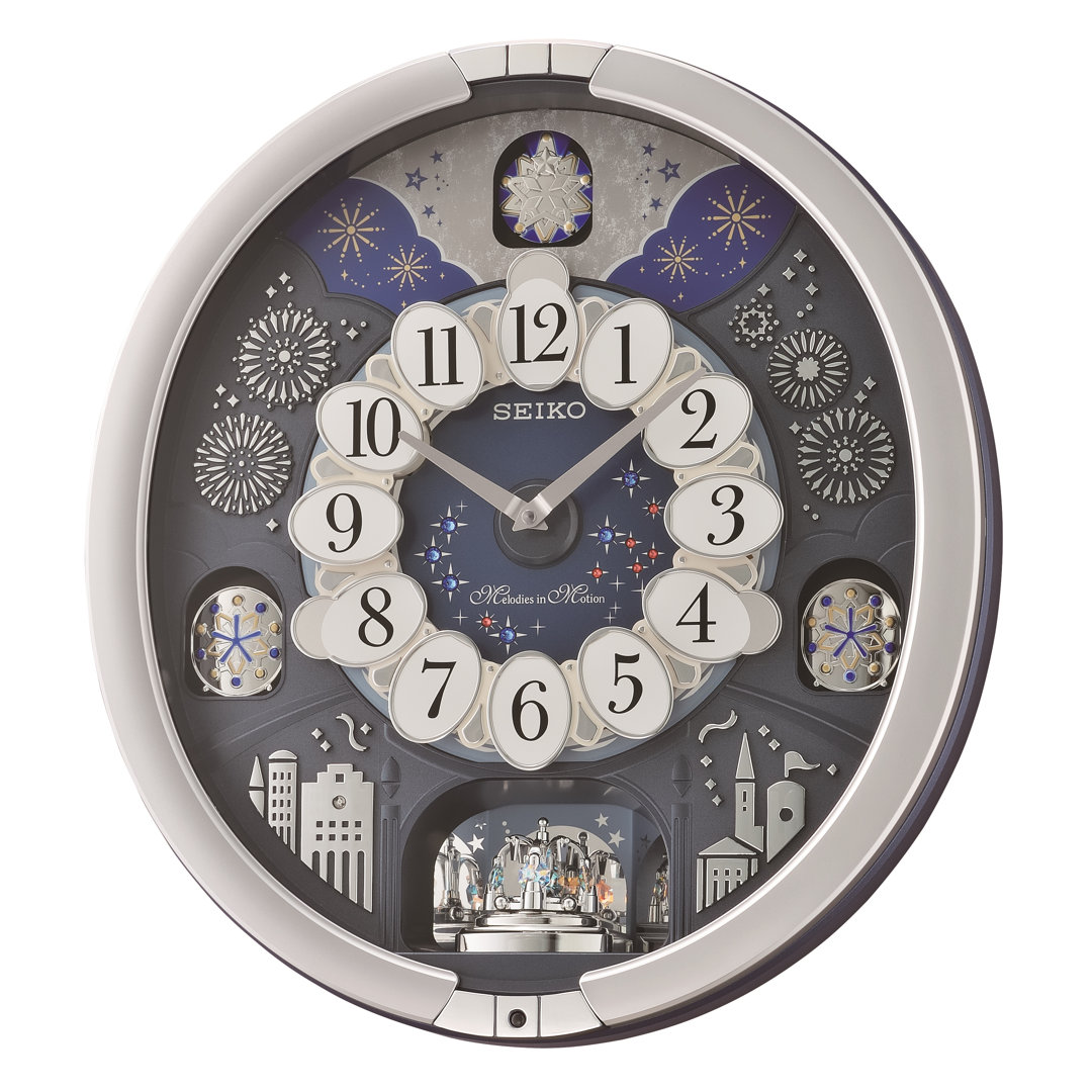 Melody in Motion Silent Wall Clock