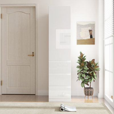 Armoire de rangement pour garde-manger, garde-manger avec portes, tablettes et tiroirs
