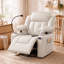 Fauteuil inclinable électrique pivotant avec fonction mémoire, rotation de 320 °, bascule douce, accoudoirs réglables et support pour téléphone-2106589115