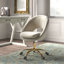 Doreen Velvet Modern Task Chair with Ergonomic Design