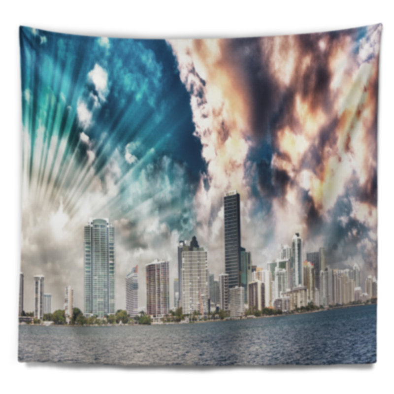 Polyester Tapestry, 68" H x 80" W