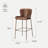 Maven Lane Naomi Stool Faux Leather-108989925-108989927