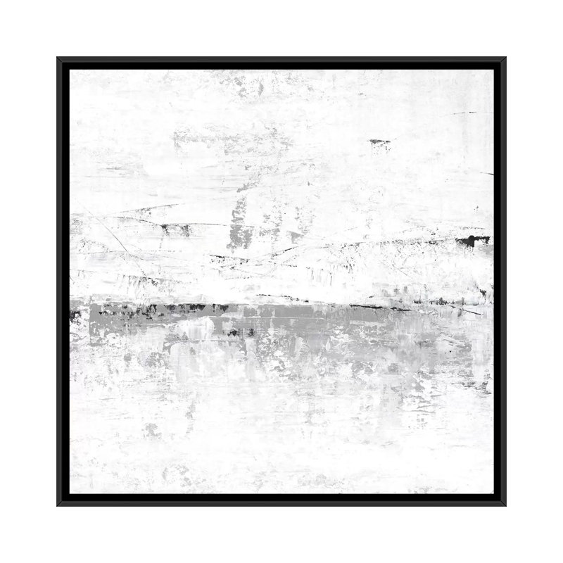 « blizzard ii », reproduction sur toile, H 18 po x l 18 po x P 1,5 po, Toile avec cadre noir