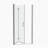 Universal Pivot 1/4" Tempered Glass Shower Door - 1 3/8" Adjustable, 36000 Times Checked Open/close Function, Smooth Pivot, Leak, , Aluminium Alloy With Tested, Working,-118139179