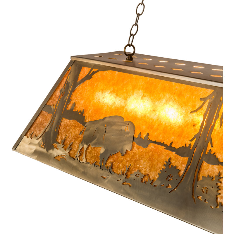 Buffalo at Lake 9 - Light Pendant
