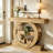 41.5" Console Table, 3-Tier Hallway Table with Storage Shelves