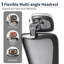 Breathable Mesh Back Ergonomic Office Chair With Headrest-1928749664