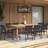 Anautica 8 - Person Teak Patio Dining Set with Rectangular Table