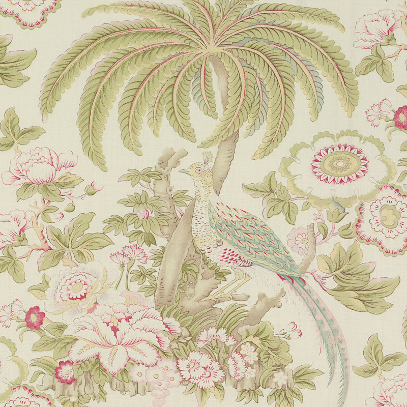 Tissu Schumacher x Celerie Kemble, Floraison éclatante