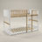 Bustillo Modern Solid Wood Twin Over Twin Bunk Bed-1188859348