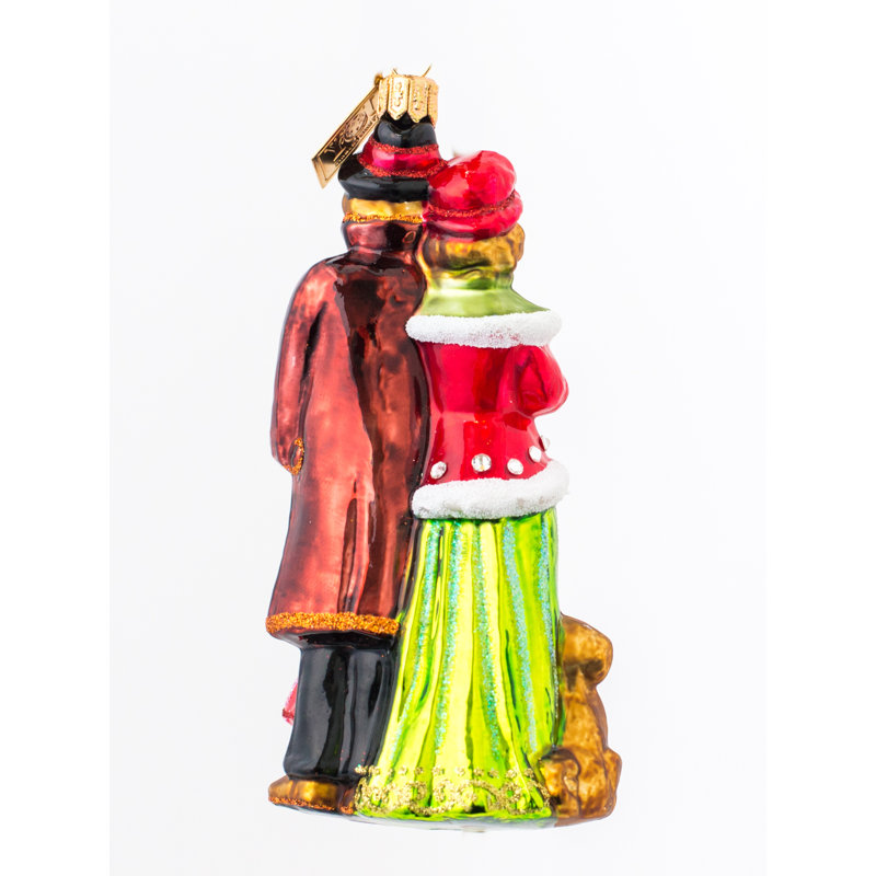 Ornement figurine suspendue caroles