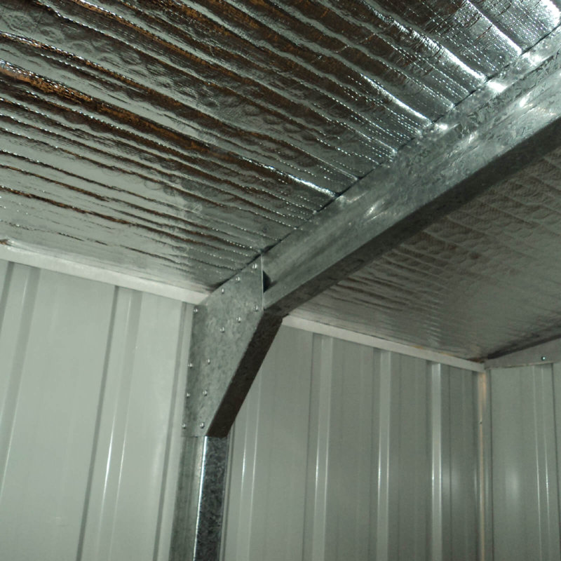 Absco Silver Galvanized Steel Snow Support Frame Kit