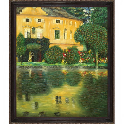 «Schloss Kammer on Attersee» par Gustav Klimt, reproduction d'art sur toile