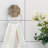 Mango Wood Wall Mounted Towel Ring