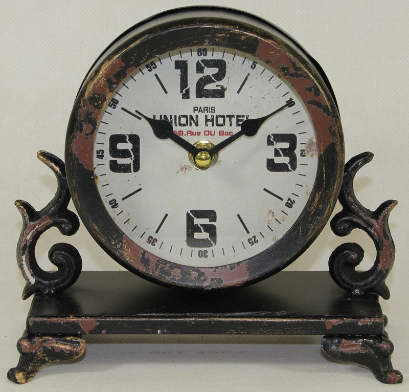 Waits Metal Wall Clock
