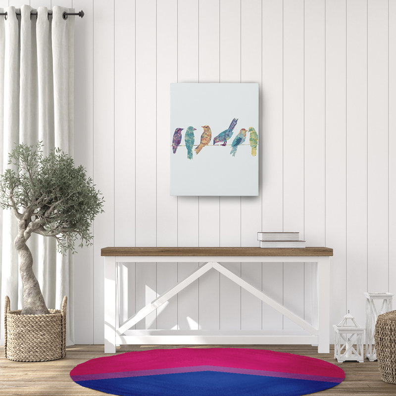 Tapis bisexuel en chenille à chevrons, Rond 5 pi