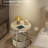 Side Table With Charging Station-349677588