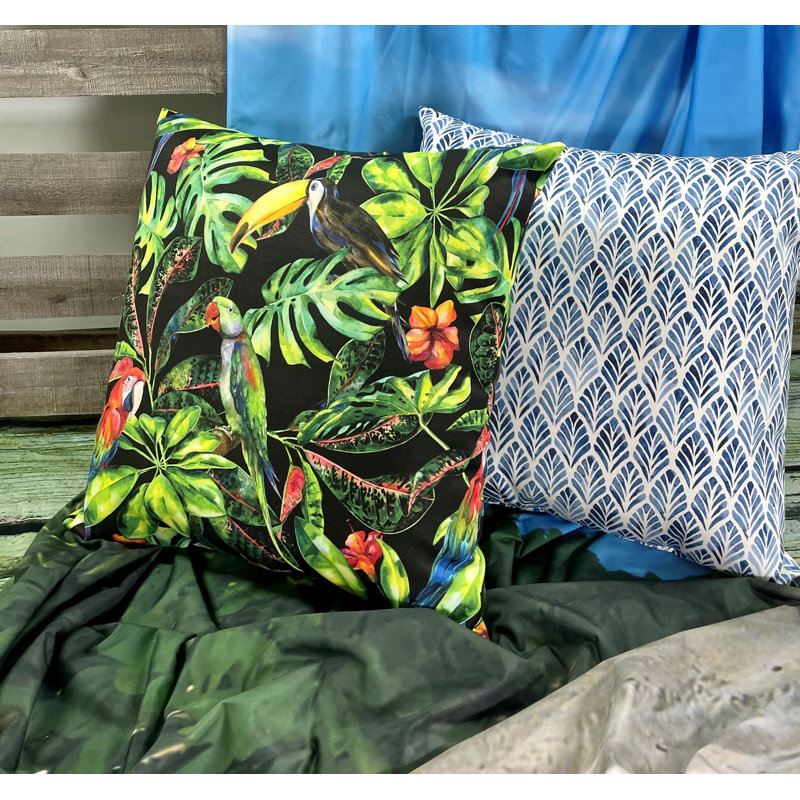  Housse et insert de coussin décoratif carré intérieur / extérieur en acrylique