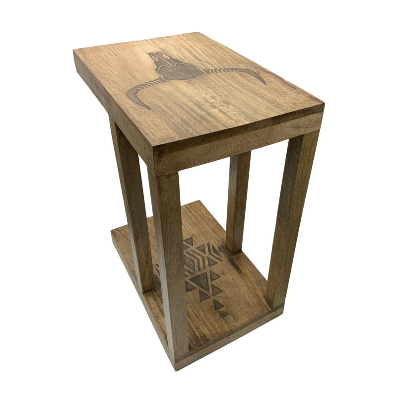 Table crâne en fer de marque - naturel par 