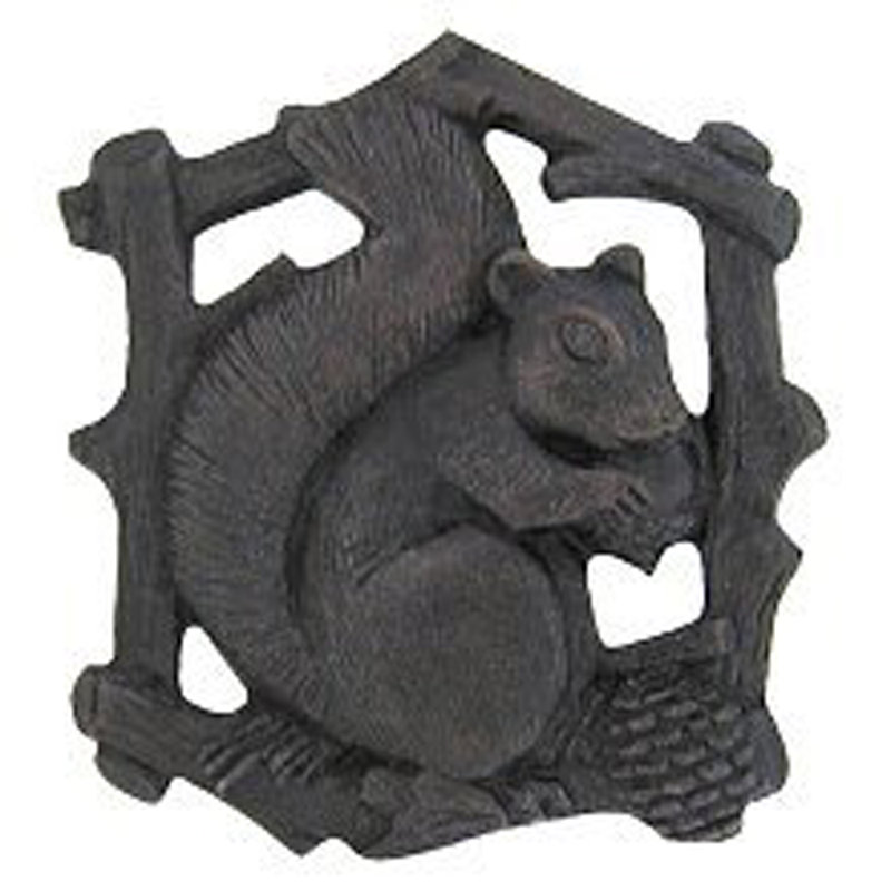 Great Outdoors Novelty Knob, Left Side, Dark Brass