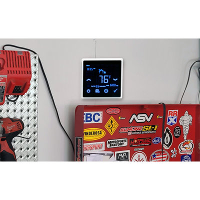 KBP PlatinumX Unit Heater, 240V 5700W 1-3 Ph W/ 24V Control, Eco Pro Controller & Bracket