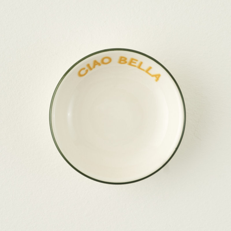 Line Porcelain Appetizer Bowl