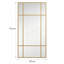 Metal Rectangle Mirror with Hooks-135447275