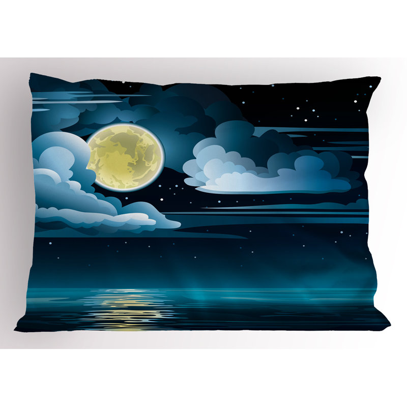 Ensemble de 2 taies décoratives Ambesonne Night Clouds, H 20 po x l 30 po