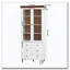 Armoire de rangement vitrée