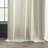 Clem Heavy Faux Linen Light Filtering Curtains For Bedroom & Living Room Curtains - Single Panel Drapes-54831887-54831925