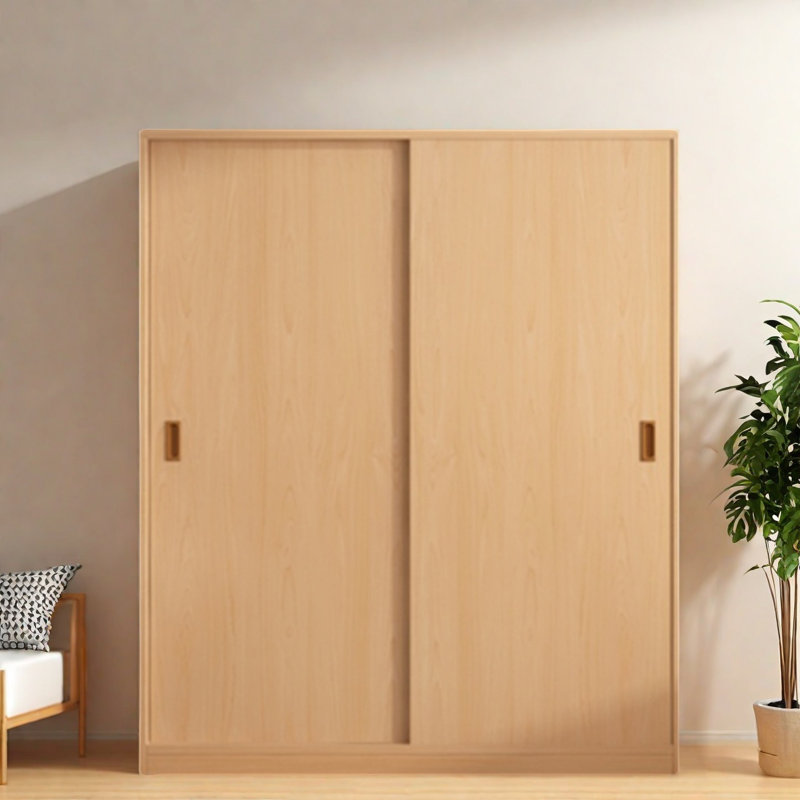 Garde-robe simple et tendance, Burlywood, H 71 po x l 63 po x P 20 po
