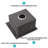 15 Inch Drop In Kitchen Sink - 15 " X 15" X 9" Kitchen Sink Stainless Steel 16 Gauge Workstation Sink Drop-In Topmount Single Bowl Kitchen Sink