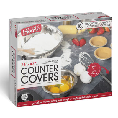 Plastic Trash Liners - 54 Count