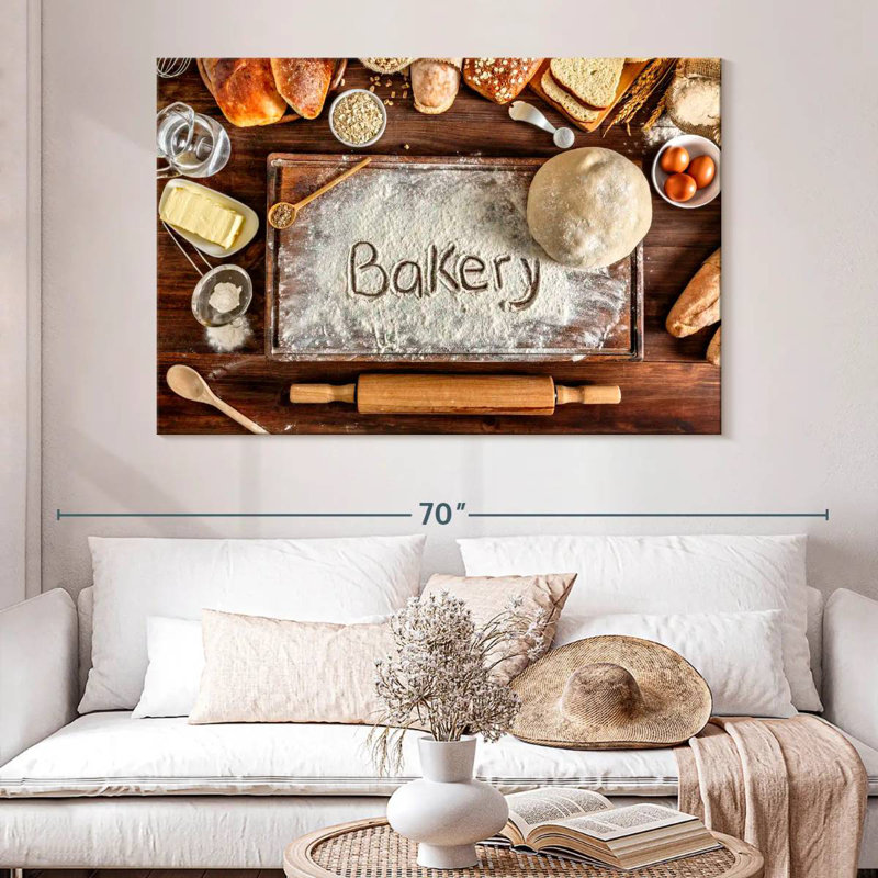 Bakery Baking, 34" H x 51" W