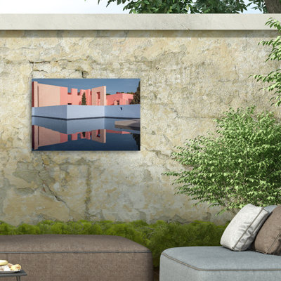 Bolog Muralla Roja 26 On Canvas Print