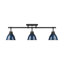 Plafonnier semi-encastré 3 lumières Bryannah-107150116-107150121