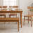 Carvella Solid Wood 63'' Dining Table