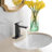 Single-Hole Single-handle Bathroom Faucet with Drain Assembly-70843819