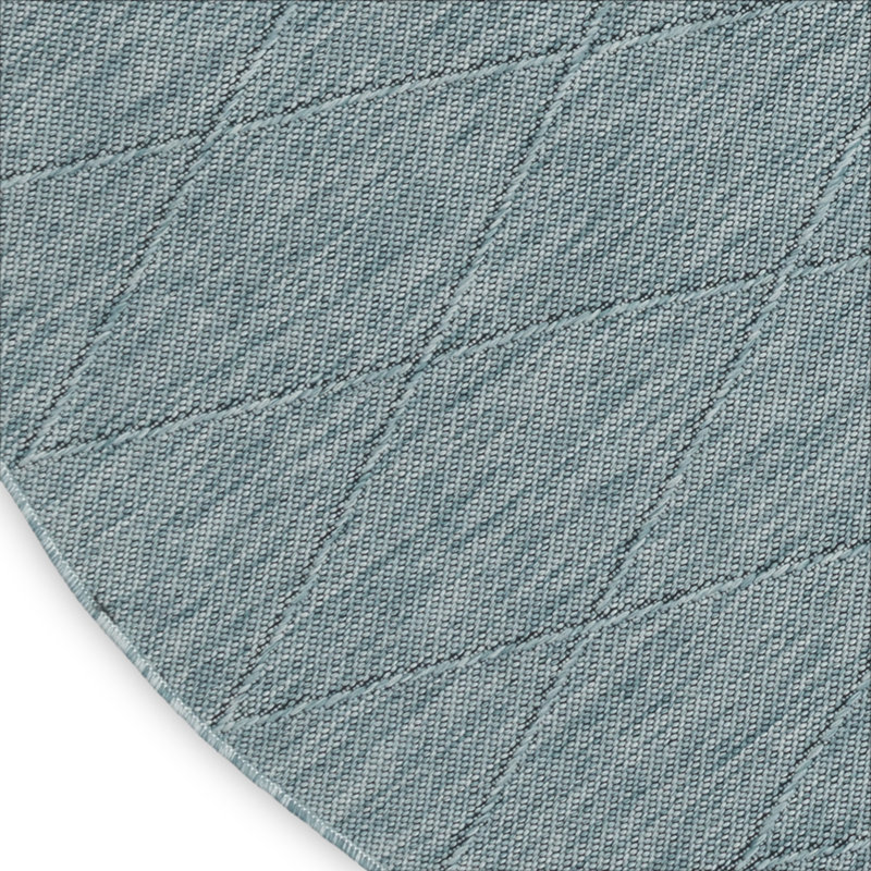 Geana Machine Washable Indoor/Outdoor Area Rug, Round 8'