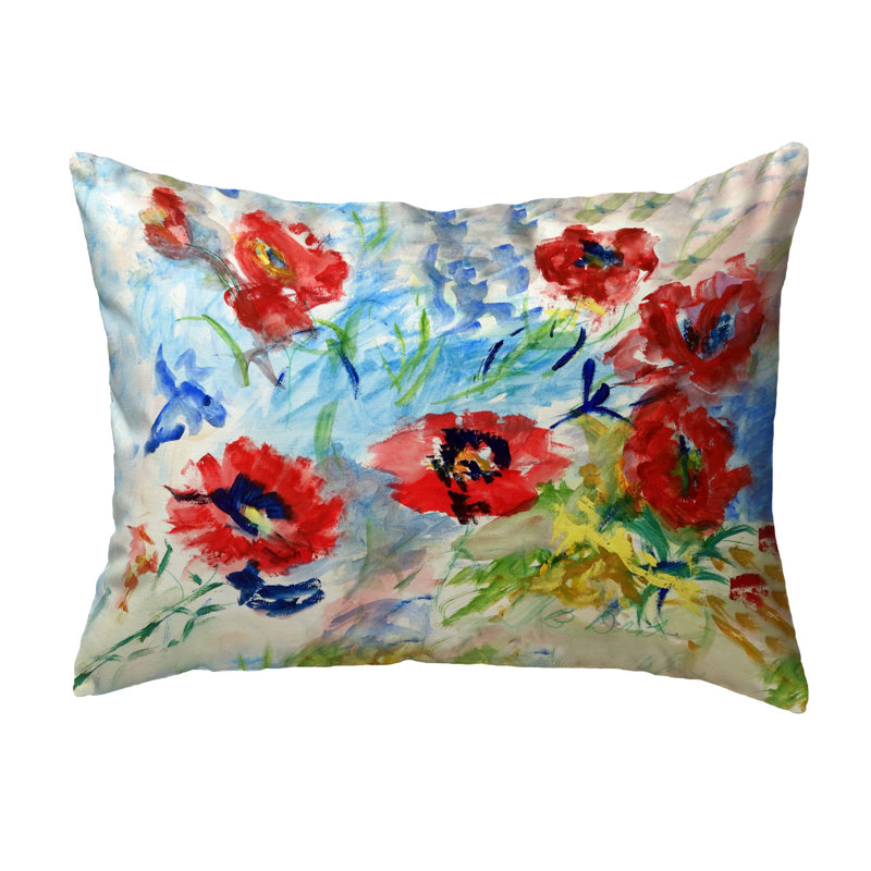 Coussin décoratif intérieur / extérieur rectangulaire