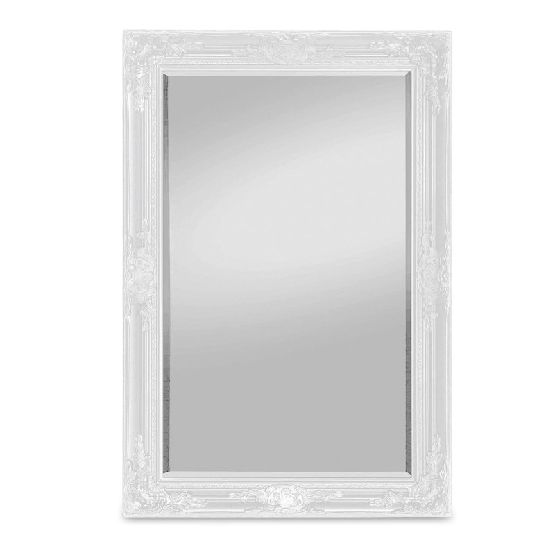 Solid Wood Rectangle Wall Mirror