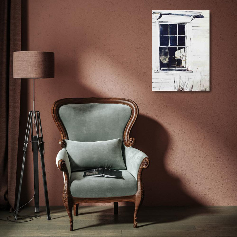 West Window, 18" H x 13" W