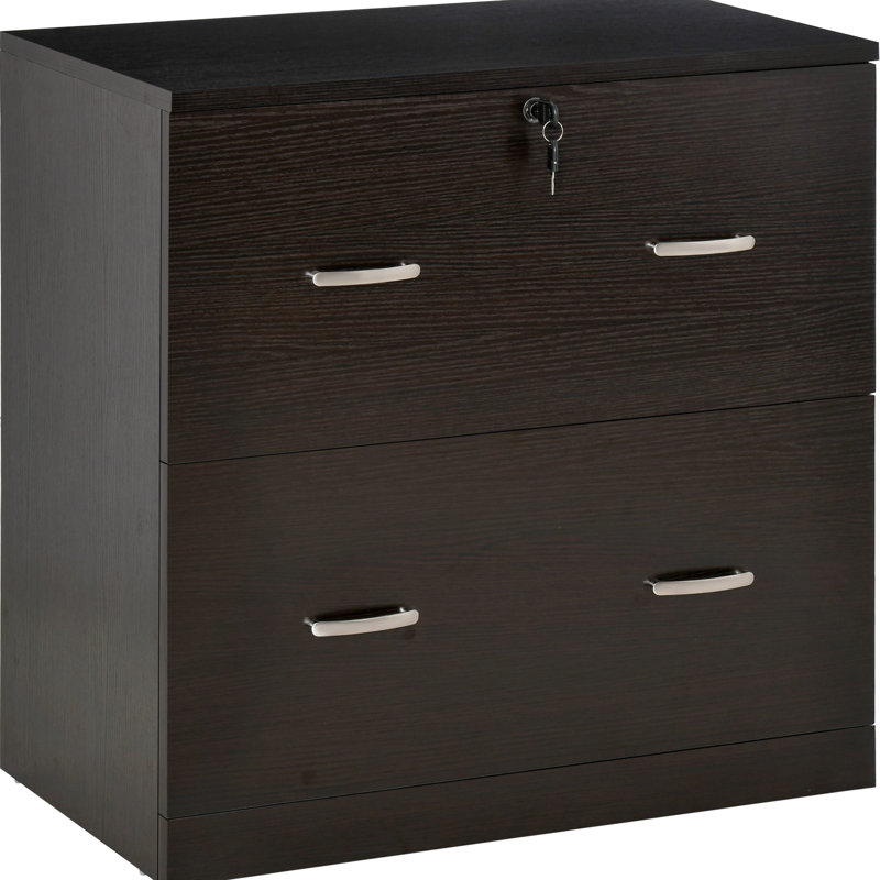 Classeur vertical verrouillable 2, porte-documents de bureau à domicile, capacité de 110 lb, l 30,04 po x P 16,5 po H 28,68 po
