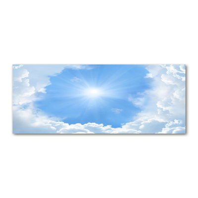 Clouds In The Sky - No Frame Print on Canvas