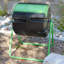 Plastique rotatif 37 gallons Composteur culbuteur
