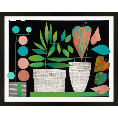 My Mother's Garden Print by Lee Lessem
