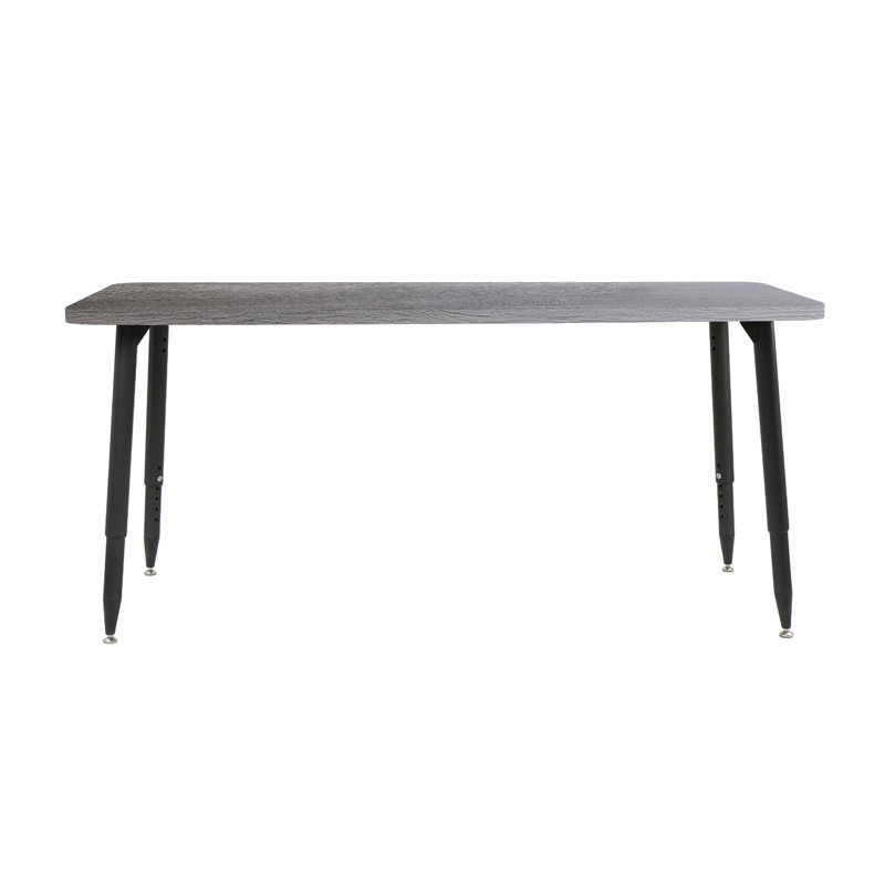 Table d'activité Adapte 24 x 36, 30 po x 60 po, Bois gris / noir