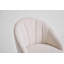 Fauteuil pivotant d'appoint, fauteuil de coiffeuse avec dossier incurvé, chaise de salle à manger rembourrée pour la maison-131650156