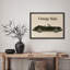 Vintage Car Outline Framed Wall Art Prints - Classic car silhouette for office-125211717-125211719